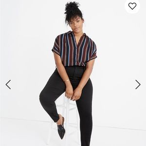 NWT Madewell Curvy High-Rise Skinny Jeans in Carbondale Wash Size petite 26